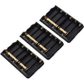 3Packs FBA-25A AA Alkaline Battery Case for VX400 HX370 VXA300 VX160 HX270 HX370s HX500s FNB-V57 FNB-64 FNB-83 FNB-V88 FNB-94