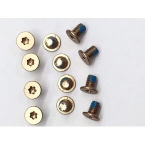 12pcs Bottom Cover Screws for Dell XPS 13 9350 9360 XPS 15 9550 9560 9570 M5510 (Golden)