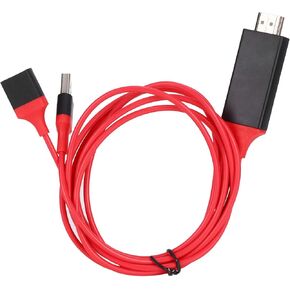 Cable,Mobile Phone to TV 1080P Universal HDTV for AV Adapter Cable for Cell Phone Tablet,for Playing Video/Audio/Music