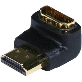 Monoprice HDMI Port Saver Male to Female - 90 Degree (103733)