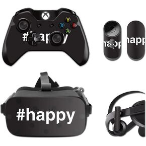 MightySkins Skin Compatible with Oculus Rift CV1 – Happy | Protective, Durable, and Unique Vinyl Decal wrap Cover | Easy to Apply, Remove, and Change Styles | Made in The USA