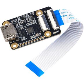 GeeekPi HDMI to CSI2 Adapter Board for Raspberry Pi, Support HDMI Input Up to 1080p 30fps, Compatible with Raspberry Pi 4B/3B+/3B/Pi Zero/W/2W