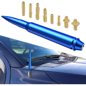 5.7" Red Bullet Antenna Aerial Compatible with for 2000-2015 Xterra 2004-2017 Titan 1987-2006 Sentra 1998-2015 Toyota Sienna 2000-2017 Toyota Tundra 1995-2015 Toyota Tacoma