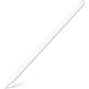 Adonit ADI010WH Magnetically Attach & Wirelessly Charge & Palm Rejection Pencil for Writing/Drawing Stylus Compatible with iPad mini 6th, iPad Air 4th/5th, iPad Pro 11" 1st-4th, iPad Pro 12.9" 3rd-6th