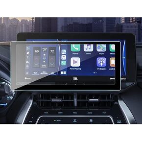 SHAOHAO for 2023 2024 Toyota Venza Screen Protector 12.3 In, for 2021-2024 Toyota Venza XLE, Nightshade, Limited 12.3 In Touch Screen 9H Tempered Glass 2023 2024 Venza Accessories Car Navigation Cover