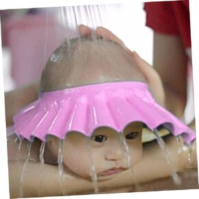 kids shampoo wash hair hat kids bathing bath cap silicone kids shower hat hair rinser hat kids bathing hats bath visor ear protector wash hair shield cap sun visor child adjustable