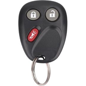 Key Fob Replacement for 2003-2006 Chevy Silverado Suburban Avalanche Tahoe SSR Equinox/ 03-06 Gmc Sierra Yukon XL/ 03-06 Hummer H2/ 04-07 Saturn Vue/ 03-06 Escalade Car Keyless, LHJ011, 3 Btn