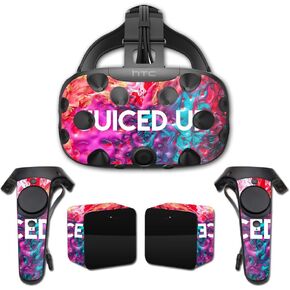 MightySkins Skin Compatible with HTC Vive Full Coverage - Juiced Up | Protective, Durable, and Unique Vinyl Decal wrap Cover | Easy to Apply, Remove, and Change Styles | Made in The USA