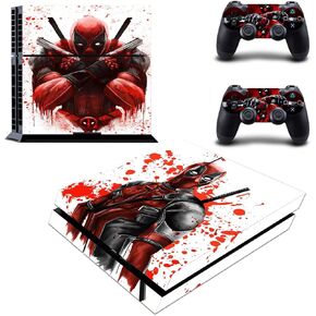 Vinyl Decal Skin Stickers DP Cover for PS4 Pro Console Controllers Super Hero
