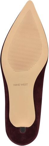 Nine West Women's ARLENE Pump, Burgundy Suede 603, 8.5 in Saudi Arabia