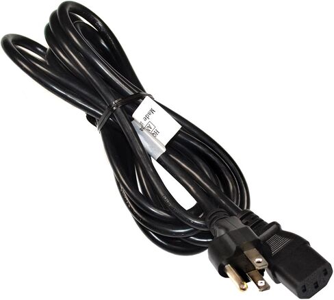 HQRP 10ft AC Power Cord Compatible with ION Block Rocker, Block Party & Live, Job Rocker, Pathfinder Explorer Bluetooth Portable Speaker System Cable Block Rocker iPA76C iPA76A iPA76S IPA23, UL Listed in Saudi Arabia