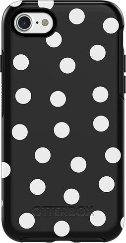 OtterBox Symmetry Series Case for iPhone SE 3rd Gen (2022), iPhone SE 2nd (2020), iPhone 8, iPhone 7 (Not Plus) - Non Retail Packaging - Black in Saudi Arabia