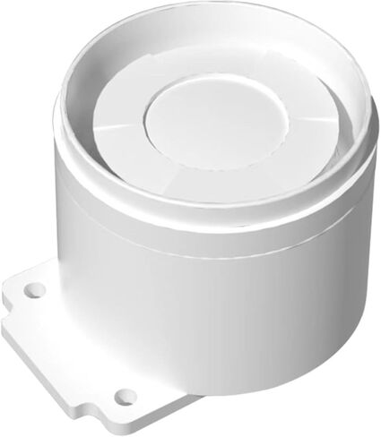 tolviviov Wireless Live Loud Siren Host، مكبر صوت مقاوم للماء 120 ديسيبل داخلي/خارجي، مناسب لنظام إنذار أمان المنزل من الجيل الثالث، لا يعمل بمفرده in Kuwait