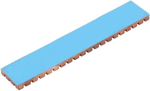 مجموعة المبدد الحراري النحاسي Easycargo M.2 22100، المشتت الحراري المبرد + وسادة حرارية للتبريد M2 SSD 22110 NGFF NVME SSD (97 مم × 18 مم × 4 مم) (حزمة نحاسية واحدة 4 مم) in Kuwait