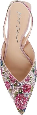 Betsey Johnson Women's Vance Mule, Floral Multi, 7.5 in Saudi Arabia