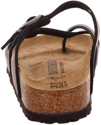Birkenstock Women's Open-back Flip Flops, Black, 7 in Saudi Arabia