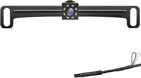 Goodsby Backup Camera HD Rear Front View License Plate Night Vision Waterproof Compatible with Pioneer Car Radio AVH-120BT AVH-210EX AVH-2550NEX AVH-X490BS DMH-WT8600NEX DMH-100BT DMH-160BT in Kuwait