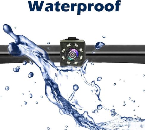 Goodsby Backup Camera HD Rear Front View License Plate Night Vision Waterproof Compatible with Pioneer Car Radio AVH-120BT AVH-210EX AVH-2550NEX AVH-X490BS DMH-WT8600NEX DMH-100BT DMH-160BT in Kuwait
