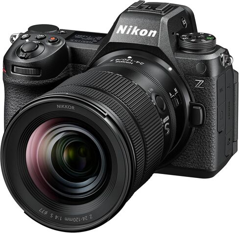 هيكل كاميرا Nikon Z6III بدون مرآة بصيغة FX مع عدسة NIKKOR Z مقاس 24-120 مم f/4 S (الطراز الدولي) (متجددة) in Saudi Arabia
