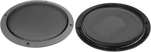 X AUTOHAUX قطعتان من غطاء الشواية الشبكي الواقي للسيارة مضخم صوت 8 بوصة in Saudi Arabia