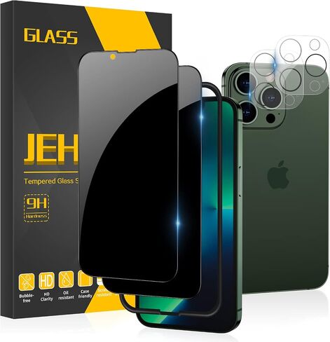 [2 Pack] for Galaxy S23 Ultra Privacy Screen Protector 6.8-Inch, 9H Tempered Glass Film, 3D Curved, Anti-Spy Film for S23 Ultra 5G Glass Screen Protector [Don’t Support Fingerprint Unlock] in Saudi Arabia