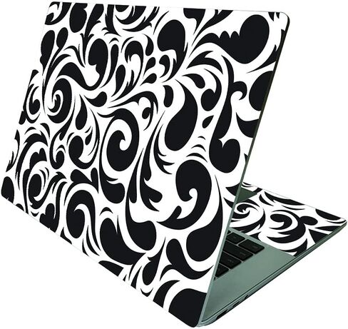 MightySkins Skin Compatible with Microsoft Surface Laptop 4 15" - Black Diamond Plate | Protective, Durable, and Unique Vinyl Decal wrap Cover | Easy to Apply and Change Styles | Made in The USA in Saudi Arabia