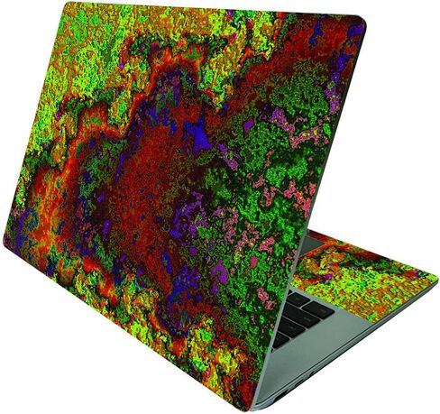 MightySkins Skin Compatible with Microsoft Surface Laptop 4 15" - Black Diamond Plate | Protective, Durable, and Unique Vinyl Decal wrap Cover | Easy to Apply and Change Styles | Made in The USA in Saudi Arabia