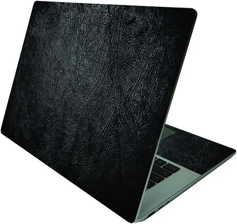 MightySkins Skin Compatible with Microsoft Surface Laptop 4 15" - Black Diamond Plate | Protective, Durable, and Unique Vinyl Decal wrap Cover | Easy to Apply and Change Styles | Made in The USA in Saudi Arabia
