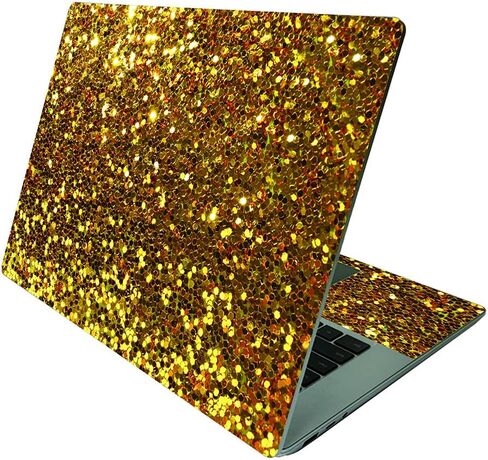 MightySkins Skin Compatible with Microsoft Surface Laptop 4 15" - Black Diamond Plate | Protective, Durable, and Unique Vinyl Decal wrap Cover | Easy to Apply and Change Styles | Made in The USA in Saudi Arabia