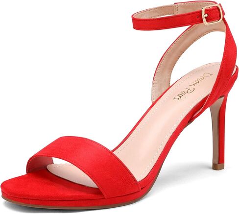 DREAM PAIRS Women’s High Stiletto Open Toe Ankle Strap Heels Dress Pump Heel Sandals in Saudi Arabia