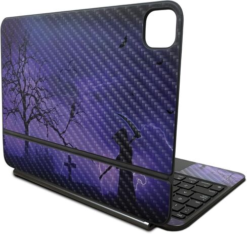 Skin Compatible with Apple Magic Keyboard for iPad Pro 11‑inch (M4) 2024 - Bad Trip - Premium 3M Vinyl Protective Wrap Decal Cover - Easy to Apply | Crafted in The USA by MightySkins in Saudi Arabia