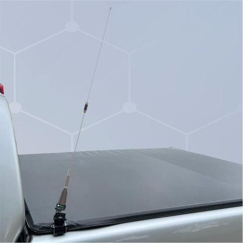 هوائي راديو متنقل ثنائي النطاق للمركبة 1/2 VHF 2x5/8 UHF 144-148 ميجا هرتز 430-440 ميجا هرتز هوائي جهاز الإرسال والاستقبال المحمول للهواة in Saudi Arabia