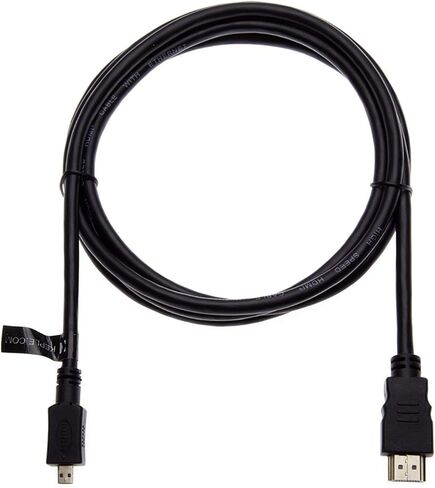 كابل Micro HDMI، سلك HDMI عالي السرعة (النوع D) إلى HDMI (النوع A) لتوصيل Tesco Hudl، Acer Iconia، Asus، Nikon، Sony، Olympus Camera Tablet TV (5M / 16FT) in Kuwait