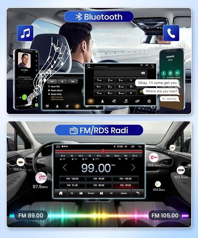 2+64G-for Honda CRV 2012-2016 Android Car Radio Stereo، Carplay Wireless Android Auto 9 بوصة شاشة تعمل باللمس بلوتوث مستقبل صوت السيارة يدعم GPS WiFi FM/RDS كاميرا احتياطية HiFi SWC in Saudi Arabia