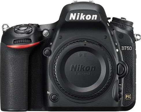 Nikon D750 FX-format Digital SLR Camera + EN-EL15C Battery + Extreme PRO 64GB Card+ Wide Angle Lens Attachment + Telephoto Lens + Photo Editing Software + Nikon AF-S DX 35mm f/1.8G Lens + More in Saudi Arabia