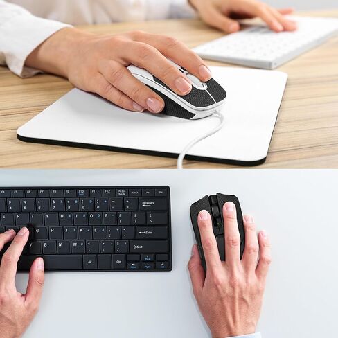 kwmobile Mouse Grip Tape Compatible with Razer DeathAdder V3 Pro Grip Tape - Non-Slip Faux Leather - Black in Saudi Arabia