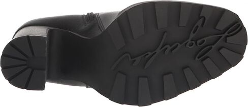 حذاء KARL LAGERFELD PARIS النسائي المصنوع من الجلد مع سحاب ونعل عريض in Kuwait