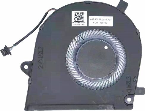 مروحة تبريد وحدة المعالجة المركزية الجديدة للكمبيوتر المحمول DELL Inspiron 7391 Vostro 5390 5391 Latitude 3301 Series 0TCV60 DFS5K12214161J FLFR DC5V 0.5A Fan (غير مناسبة لجهاز Dell Inspiron 13 7391 2 في 1) in Saudi Arabia