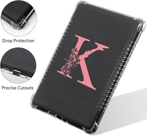 CoBak Clear Case & Hand Strap for Kindle Paperwhite 11th Gen 2021 & Signature Edition(6.8")-Lightweight Scratch-Proof Silicone Back Cover. Perfectly Clear Protection in Saudi Arabia