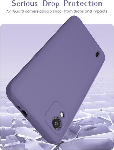 for Motorola Moto G Power 5G 2024 Case with 2X Screen Protector, Camera Protection, Soft Anti-Scratch Microfiber Lining, Ultra Slim Liquid Silicone Protective Phone Case (Red, CS) in Saudi Arabia