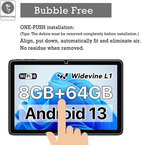2PACK 9H واقي شاشة من الزجاج المقسى لجهاز UMIDIGI G1 Tab/UMIDIGI G2 Tab/UMIDIGI G1 Tab Kids 10.1 بوصة in Saudi Arabia