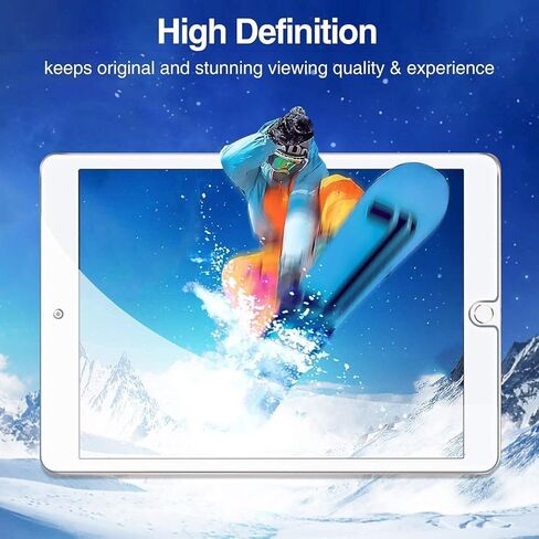 واقي شاشة لجهاز iPad Air 2 iPad Air 1 9.7 بوصة (خالي من الفقاعات) (مضاد للخدش) واقي شاشة من الزجاج المقسى سهل التركيب لجهاز iPad 9.7 in Saudi Arabia