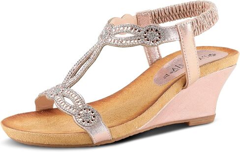 PATRIZIA Women's Shining Ankle Strap Sandal in Saudi Arabia