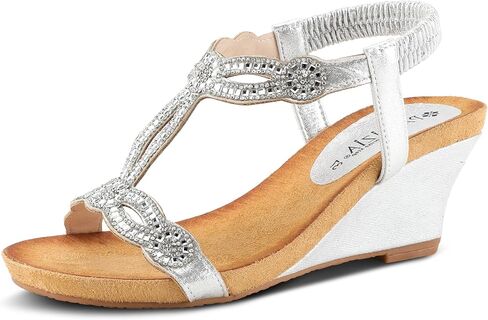 PATRIZIA Women's Shining Ankle Strap Sandal in Saudi Arabia