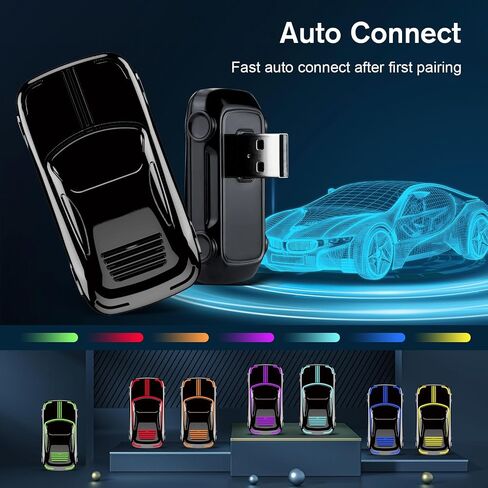 محول CarPlay اللاسلكي لهاتف iPhone، محول Apple Car Play اللاسلكي 2024، تحويل سلكي إلى توصيل لاسلكي مباشر USB A، دونجل Magic Link CarPlay للسيارات المزودة بـ OEM سلكي CarPlay ولنظام التشغيل iOS 10 + in Saudi Arabia