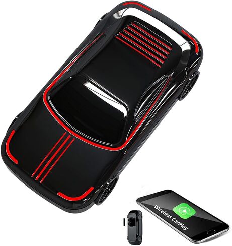 محول CarPlay اللاسلكي لهاتف iPhone، محول Apple Car Play اللاسلكي 2024، تحويل سلكي إلى توصيل لاسلكي مباشر USB A، دونجل Magic Link CarPlay للسيارات المزودة بـ OEM سلكي CarPlay ولنظام التشغيل iOS 10 + in Saudi Arabia
