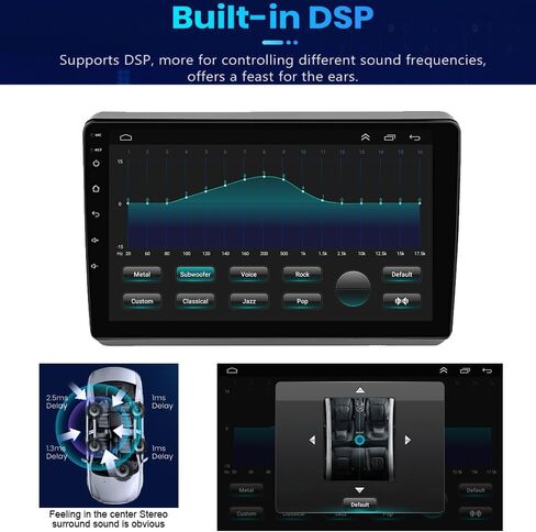 ستيريو سيارة 4+64G Android 13 لسيارة Subaru Outback Legacy 2015-2019 مع Android Auto، راديو سيارة بشاشة تعمل باللمس 9 بوصة مع وصلة مرآة بلوتوث FM/RDS راديو WiFi GPS SWC مزدوج USB+AHD كاميرا احتياطية in Kuwait