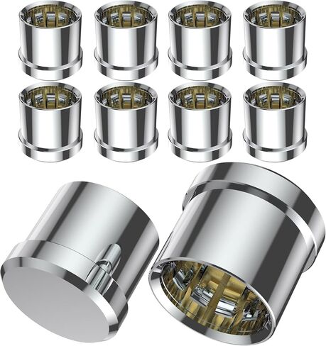 Audiocrast 10x RCA أغطية غبار، أغطية حماية RCA نحاسية مطلية بالروديوم، سدادة ضوضاء RCA، أغطية حماية HiFi RCA لهيكل RCA، مقابس RCA، مقابس توصيل RCA لمنع الأوساخ، RF، RFI، EMI in Saudi Arabia