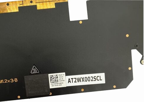 مروحة تبريد مزدوجة بديلة جديدة مع مبدد حرارة إضافي لأجهزة الكمبيوتر المحمول Dell XPS 13 7390 9310 2 في 1 0VDFK8 AT2WX002SCL EG50030S1-C180-S9A 5K2004KBT7 EG50030S1-C170-S9A 5K2004KAS8 DC5V 0.19A Fan in Saudi Arabia