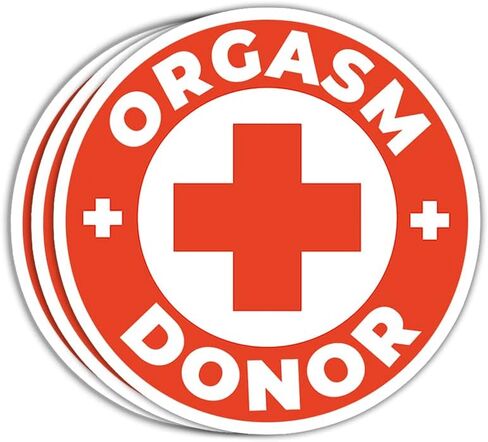 (3 قطع) ملصق متبرع النشوة ملصقات نكتة مضحكة للبالغين، ملصقات فكاهة للكبار، نكت جنسية، ملصقات نكتة مضحكة، ملصقات العقل القذرة، هدايا مزحة، ديكورات كمبيوتر محمول، زجاجة، نافذة السيارة، 3 بوصات × 4 بوصات in Kuwait